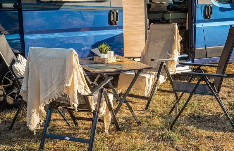 Къмпинг оборудване - Пълен комплект маса и столове